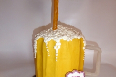 Beer Mug Birthday Cake sm