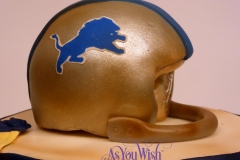 Vintage Lions Helmet sm