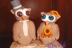 Owl Cake Toppers sm