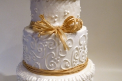 Rafia Wedding cake sm