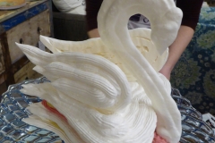 Lemon Custard Rasp Mousse Meringue Swan sm
