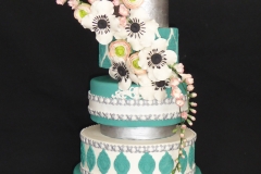 Anemone ranunculus fressia spray sm