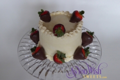 Cream Cheese Strawberry Cake