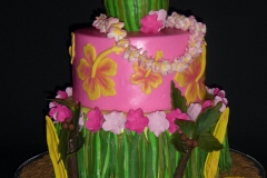Hawaiian Birthday Cake 2 sm