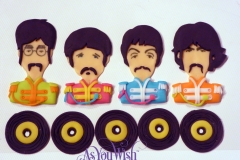 Fondant Fab Four sm