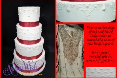 Quilted Bridal Lace Combo pic 2 sm