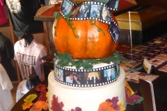 Pumpkin Film Wedding Cake Side crop sm